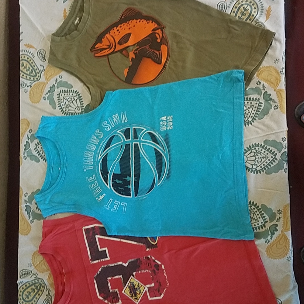 Boys 8/10 tank tops
